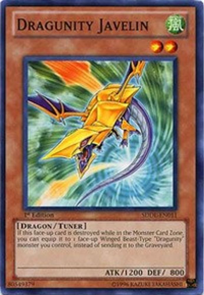 Dragunity Javelin (SDDL-EN011) - Common