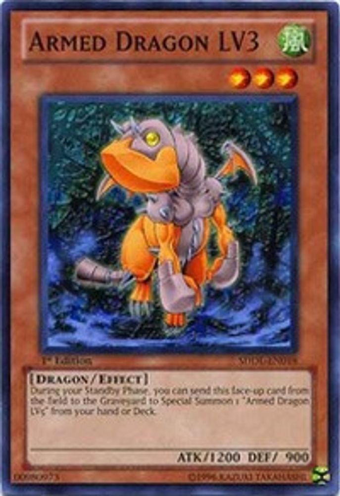 Dragon Armé LV3 [SDDL-EN018] Commun 