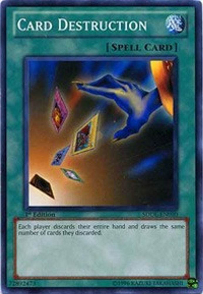 Destruction de carte [SDDL-EN030] Commun 