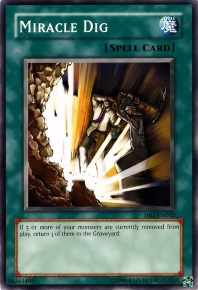 Miracle Dig (DB2-EN032) - Common