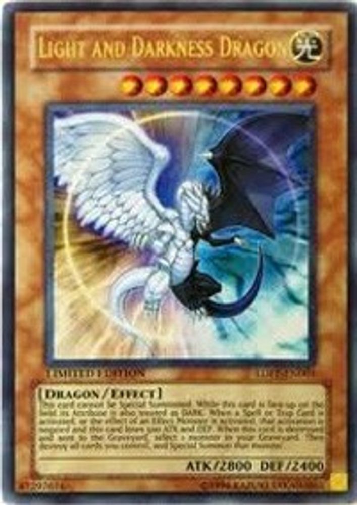 Light and Darkness Dragon (LDPP-EN001) - Ultra Rare