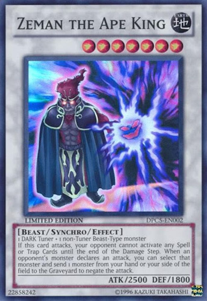 Zeman the Ape King (DPC5-EN002) - Super Rare