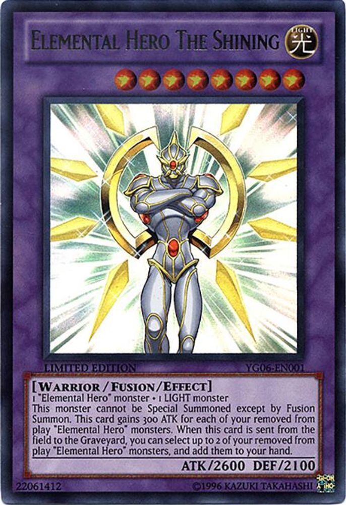 Elemental Hero The Shining (YG06-EN001) - Ultra Rare