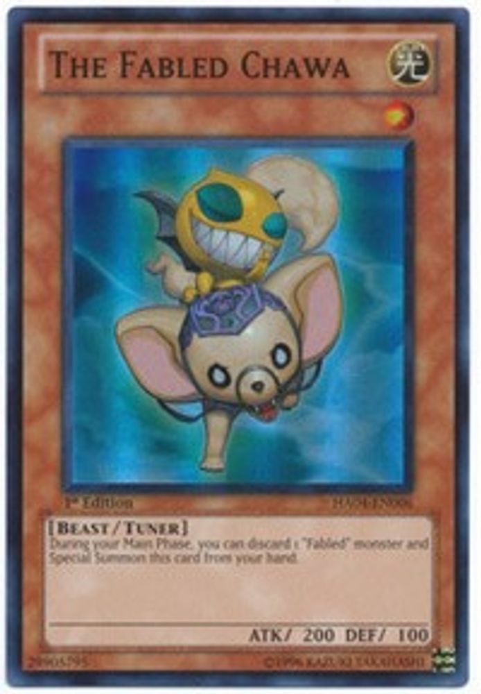 The Fabled Chawa (HA04-EN006) - Super Rare