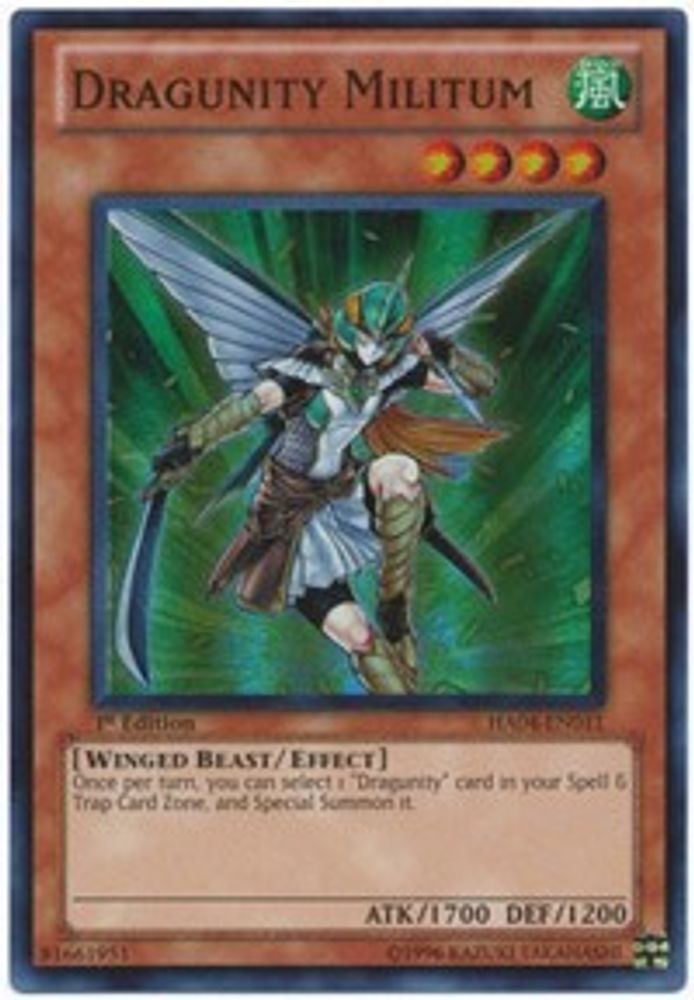 Dragunity Militum (HA04-EN011) - Super Rare
