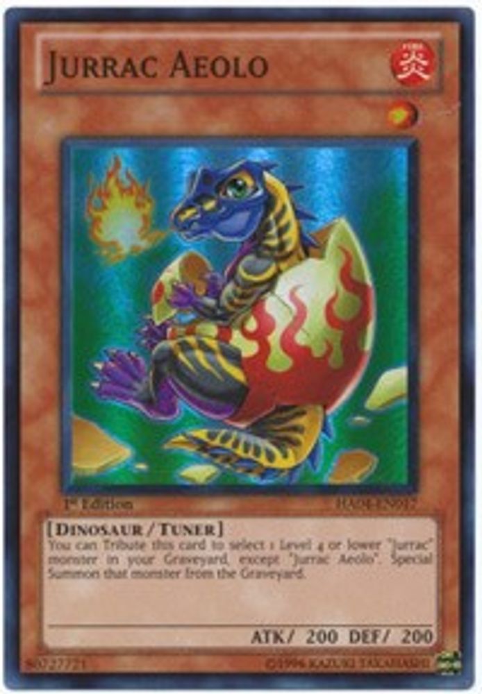 Jurrac Aeolo (HA04-EN017) - Super Rare