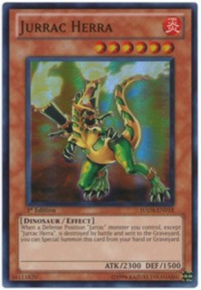 Jurrac Herra (HA04-EN018) - Super Rare