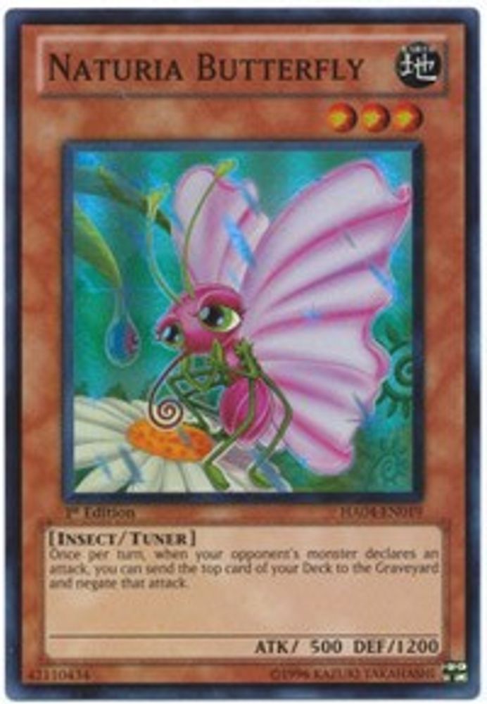 Naturia Butterfly (HA04-EN019) - Super Rare