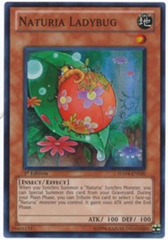 Naturia Ladybug (HA04-EN020) - Super Rare