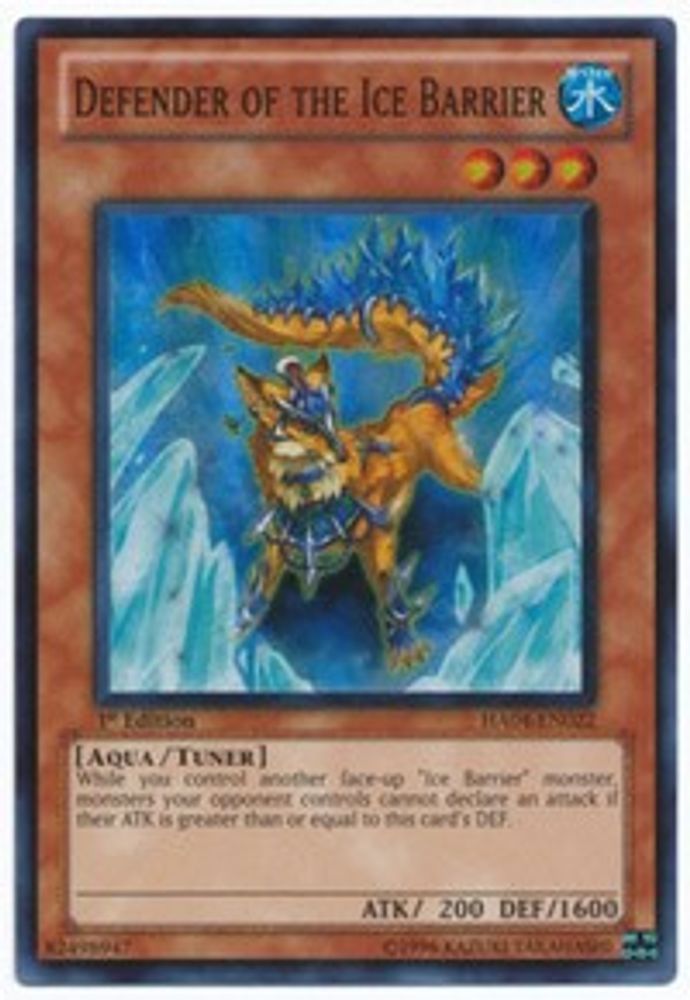 Defender of the Ice Barrier (HA04-EN022) - Super Rare