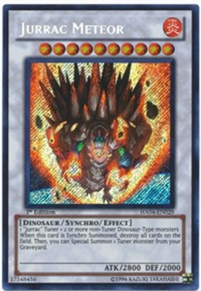 Jurrac Meteor (HA04-EN029) - Secret Rare