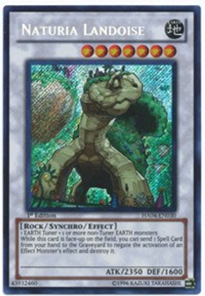 Naturia Landoise (HA04-EN030) - Secret Rare