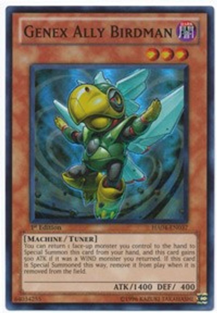 Genex Ally Birdman [HA04-EN037] Super Rare 