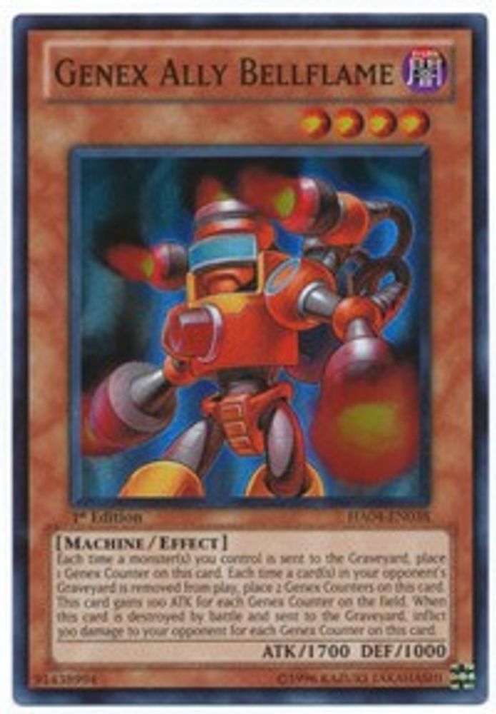 Genex Ally Bellflame (HA04-EN038) - Super Rare