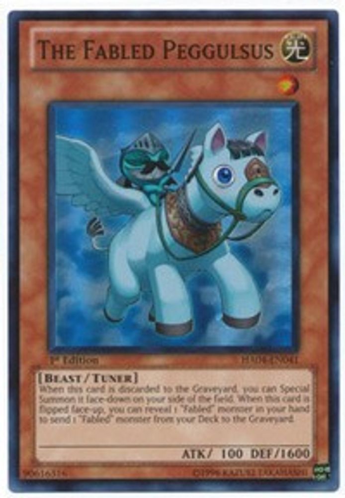 Le légendaire Peggulsus [HA04-EN041] Super Rare 