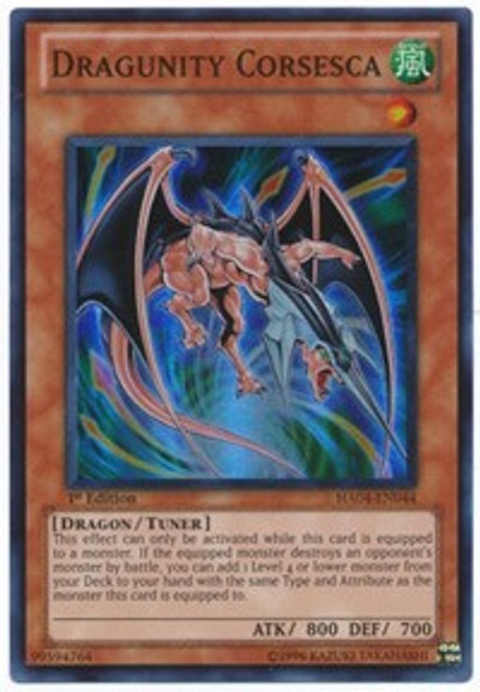 Dragunity Corsesca (HA04-EN044) - Super Rare