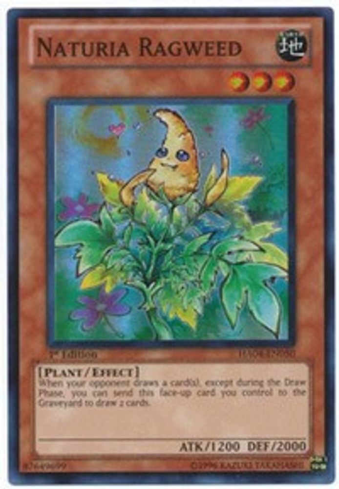 Naturia Ragweed (HA04-EN050) - Super Rare