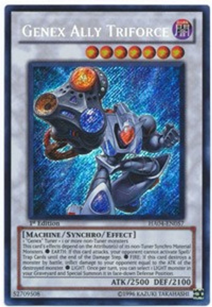Genex Ally Triforce (HA04-EN057) - Secret Rare