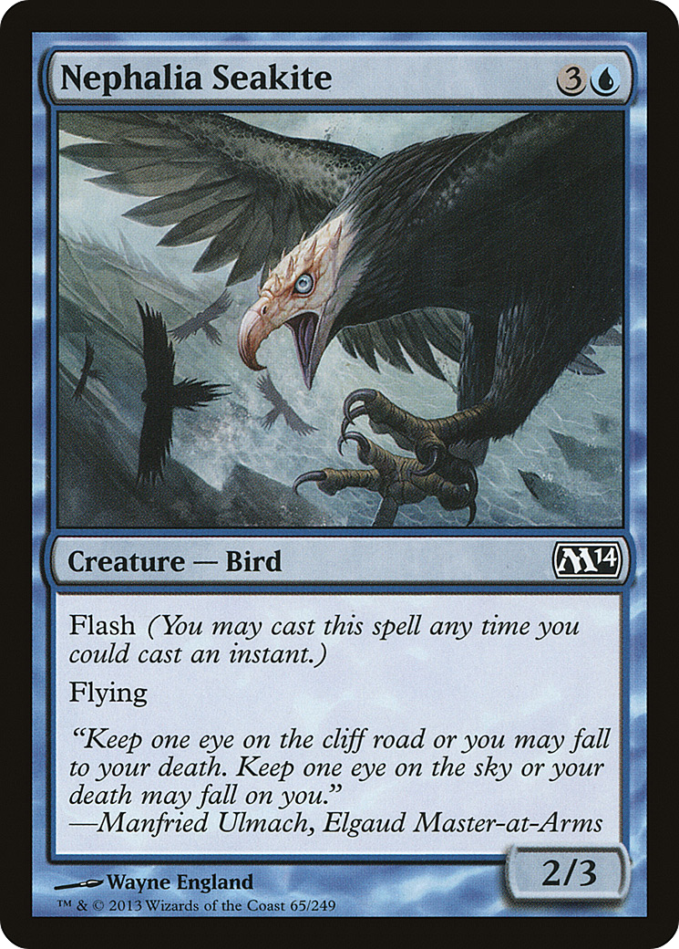 Nephalia Seakite (M14-065) - Magic 2014