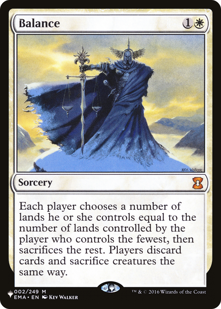 Balance (LIST-002/249) - The List