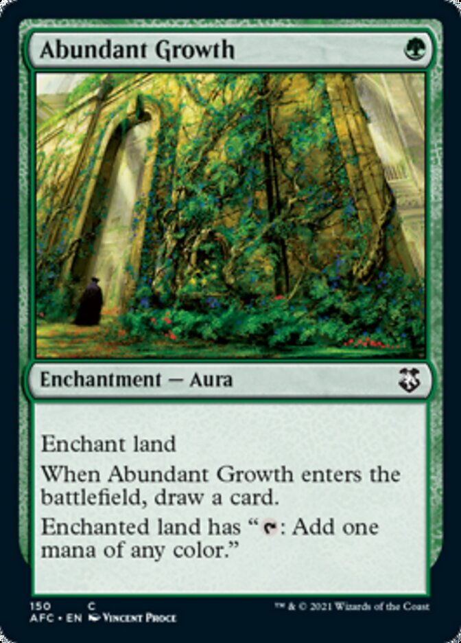 Abundant Growth [Dungeons & Dragons: Adventures in the Forgotten Realms Commander]