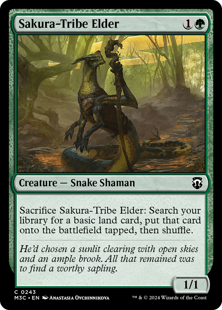 Ancien de la tribu Sakura [Commandant de Modern Horizons 3] 