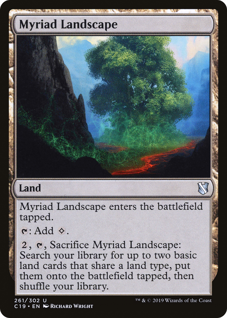 Une myriade de paysages [Commander 2019] 