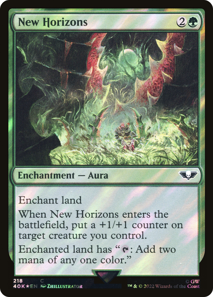 Nouveaux Horizons (Surge Foil) [Warhammer 40,000] 