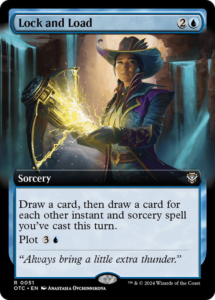 Verrouiller et charger (illustration étendue) [Outlaws of Thunder Junction Commander] 