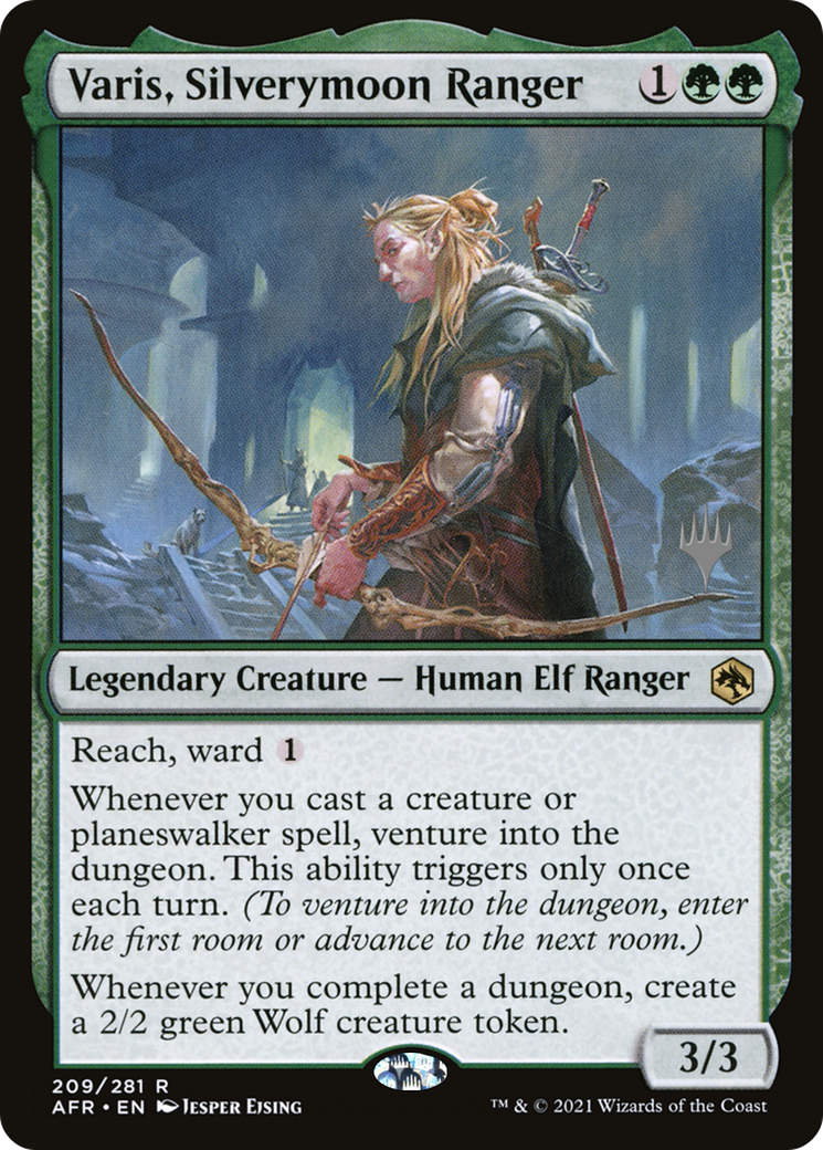 Varis, Silverymoon Ranger (Pack promotionnel) [Donjons &amp; Dragons : Aventures dans les Royaumes Oubliés Promos] 