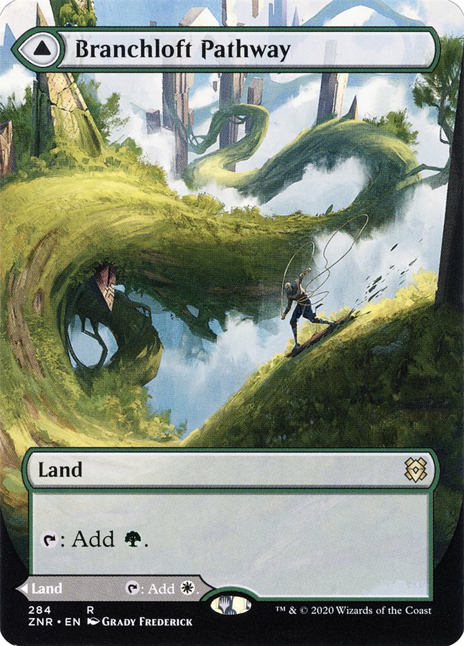 Voie Branchloft // Voie Boulderloft (Art alternatif sans frontières) [Zendikar Rising] 