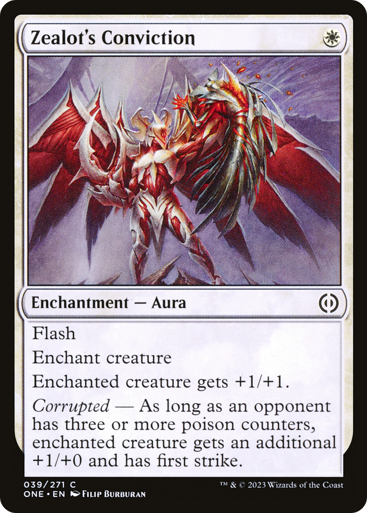 La conviction du zélote [Phyrexia : Tous seront un] 