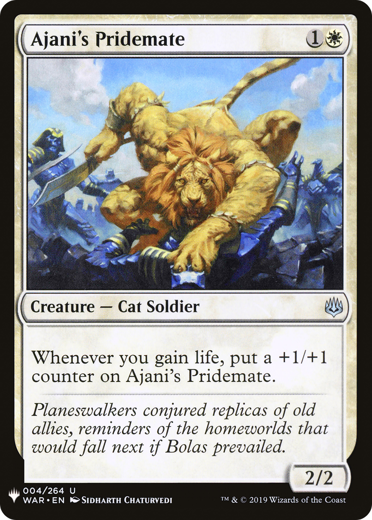 Pridemate d'Ajani [Booster mystère] 