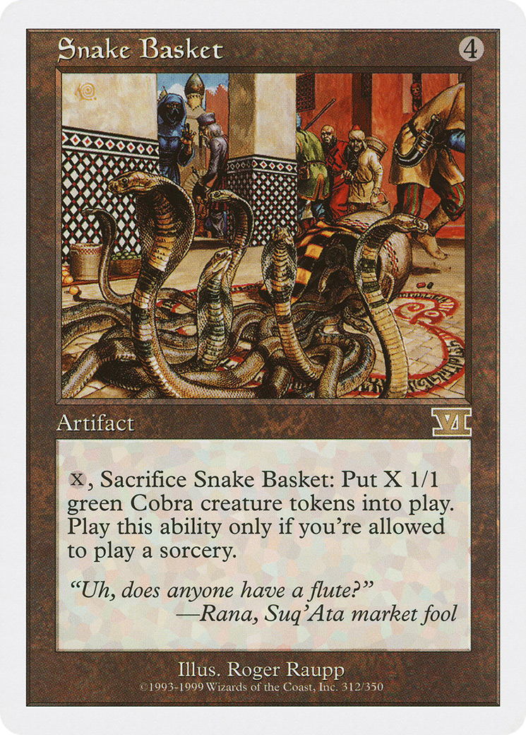 Snake Basket (6ED-312) - Classic Sixth Edition