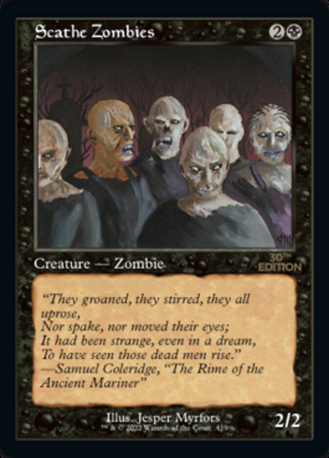Scathe Zombies (Rétro) [Édition 30e anniversaire] 