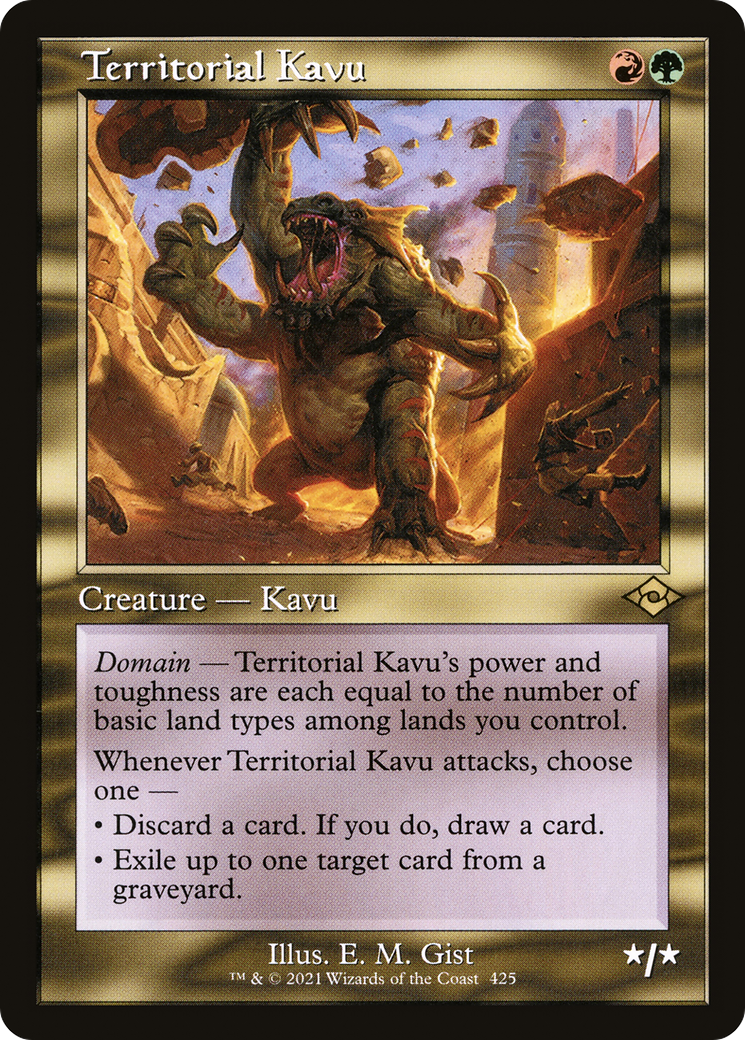 Kavu territorial (Rétro) [Horizons modernes 2] 
