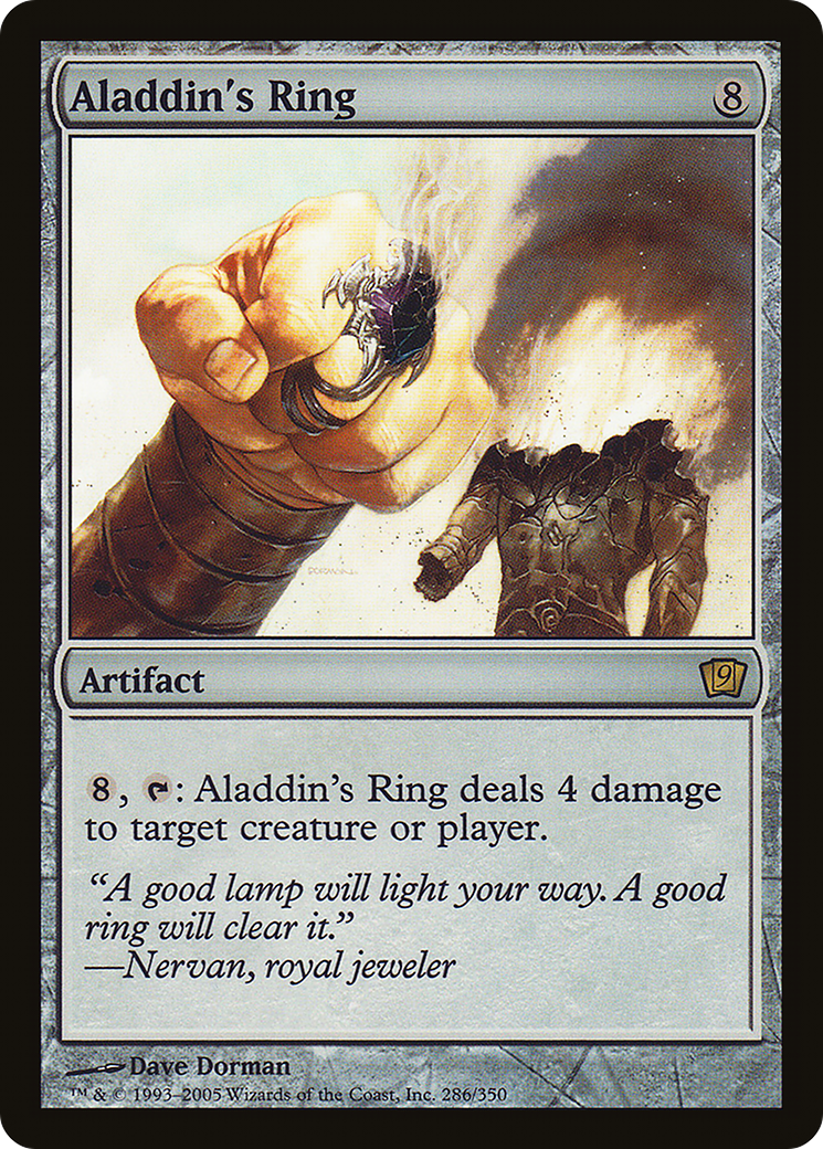 Aladdin's Ring (9ED-286★) - 9th Edition