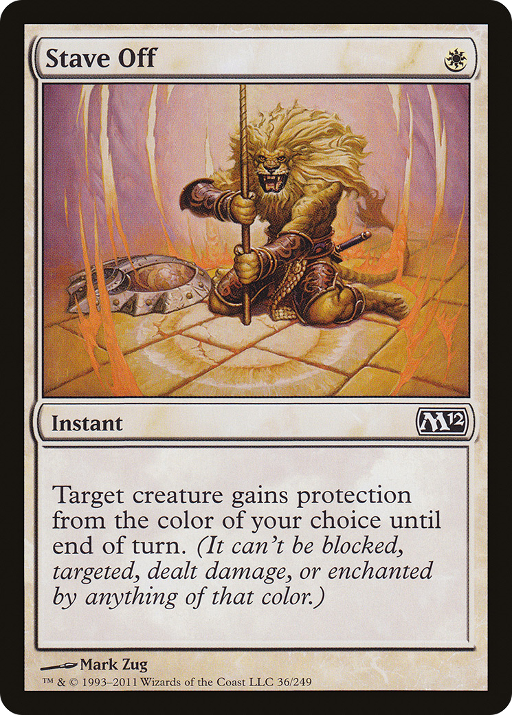 Stave Off (M12-036) - Magic 2012 Foil
