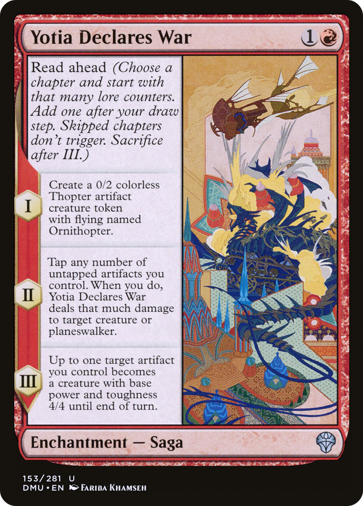 Yotia déclare la guerre [Dominaria United] 