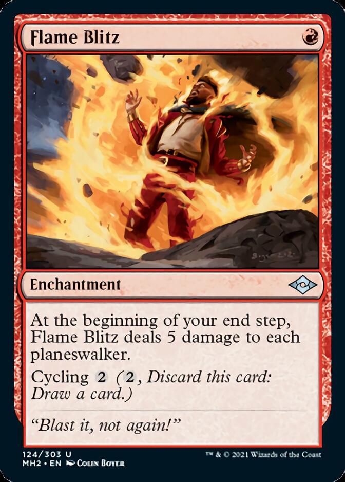 Flame Blitz (MH2-124) - Modern Horizons 2