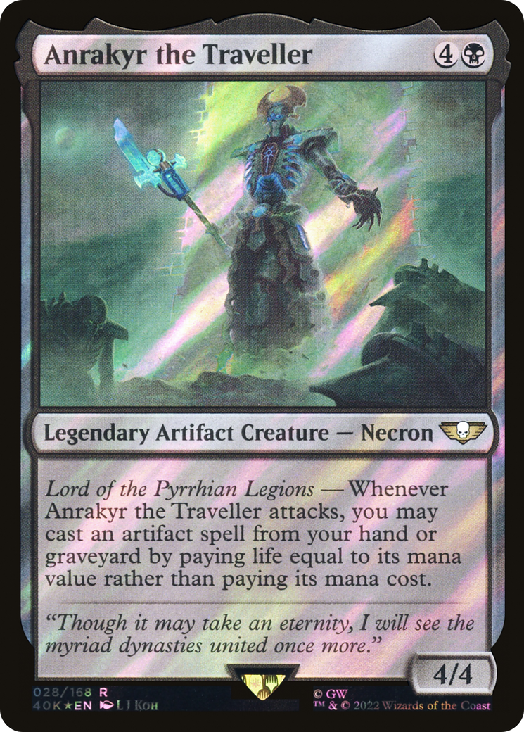 Anrakyr le Voyageur (Surge Foil) [Warhammer 40,000] 
