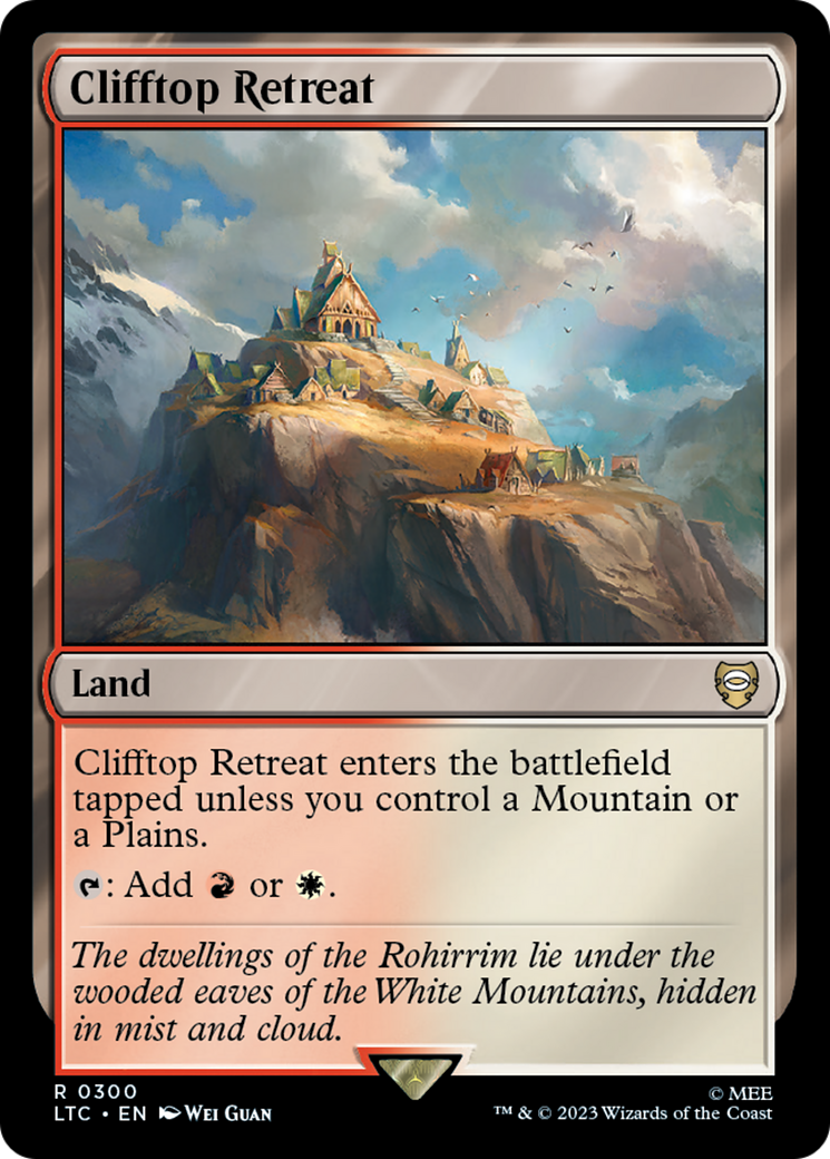 Clifftop Retreat [Le Seigneur des Anneaux : Les Contes du Commandant de la Terre du Milieu] 