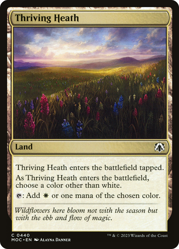 Thriving Heath [Marche du commandant de la machine] 