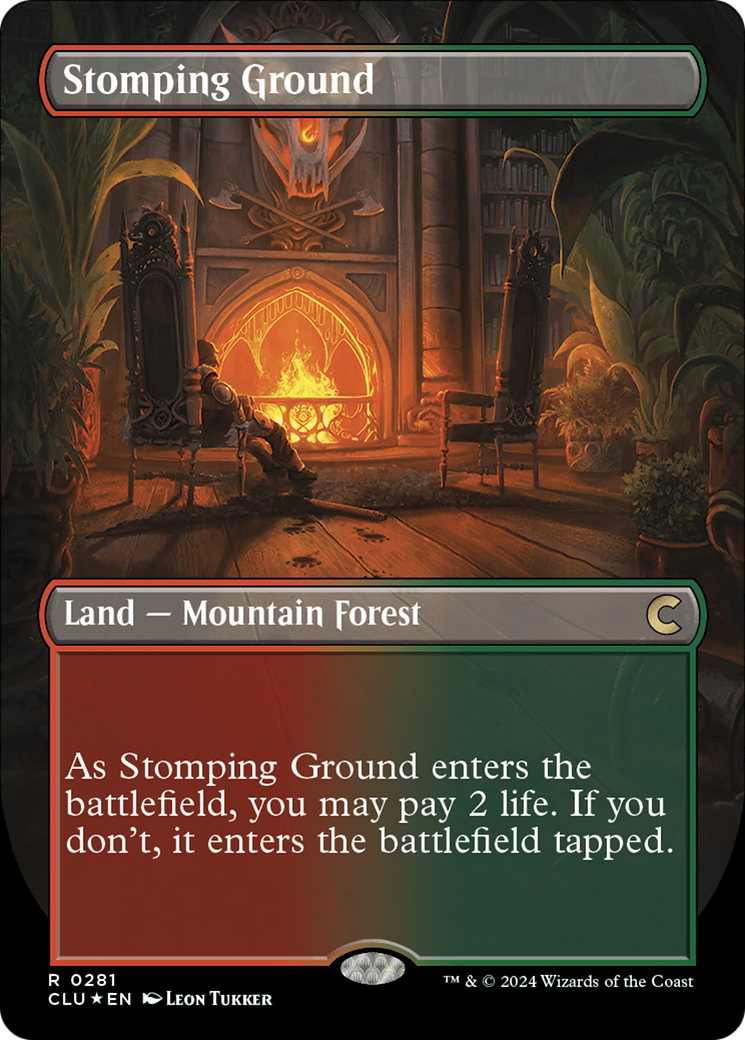 Stomping Ground (sans frontières) [Ravnica : Clue Edition] 