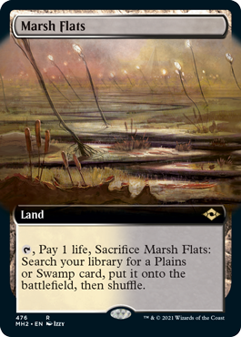 Marsh Flats (MH2-476) - Modern Horizons 2: (Extended Art)