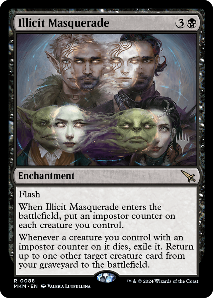 Mascarade illicite (Pack promotionnel) [Meurtres au Manoir Karlov Promos] 