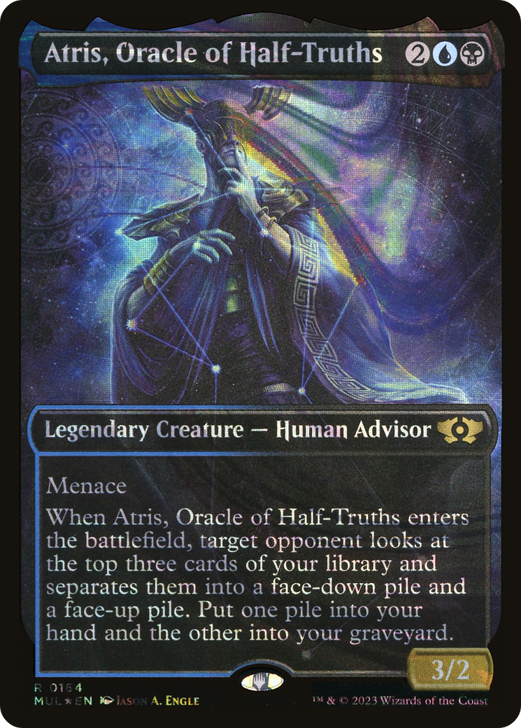 Atris, Oracle des demi-vérités (Halo Foil) [Multiverse Legends] 