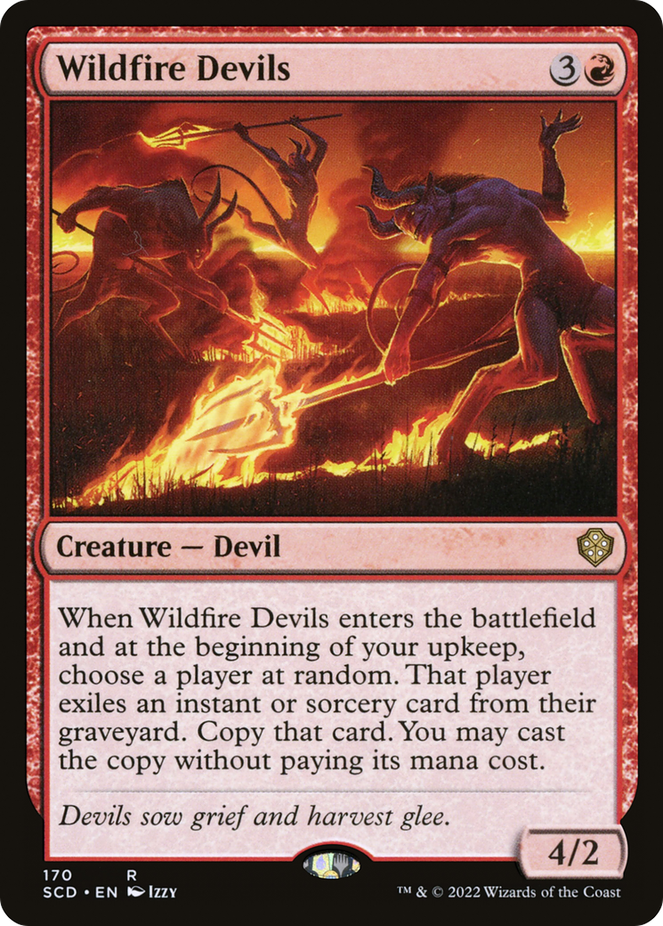 Wildfire Devils [Decks de commande de démarrage] 