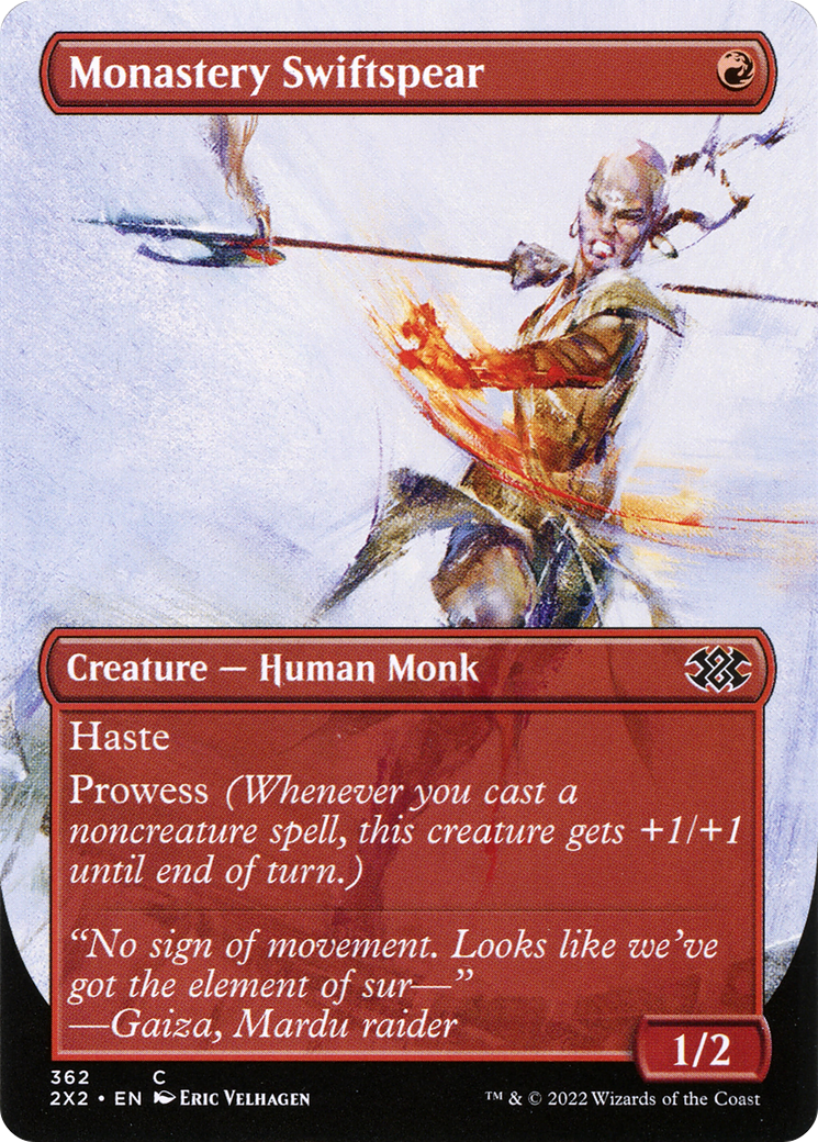 Monastère Swiftspear (Art alternatif sans frontières) [Double Masters 2022] 