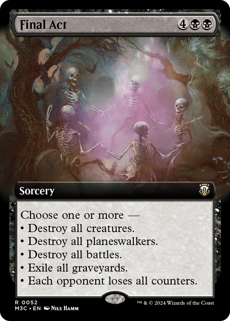 Acte final (art étendu) [Modern Horizons 3 Commander] 